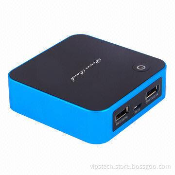 USB Mobile Phone Charger with 6,600mAh Capacity, Used for iPhone, Samsung and Nokia